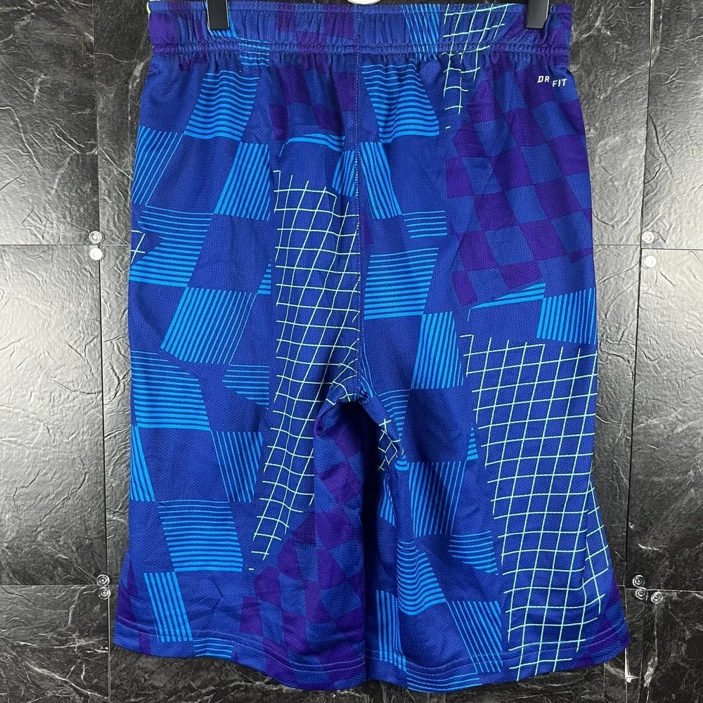 Nike Men's Blue Dri-FIT Running Shorts Youth XL (14)